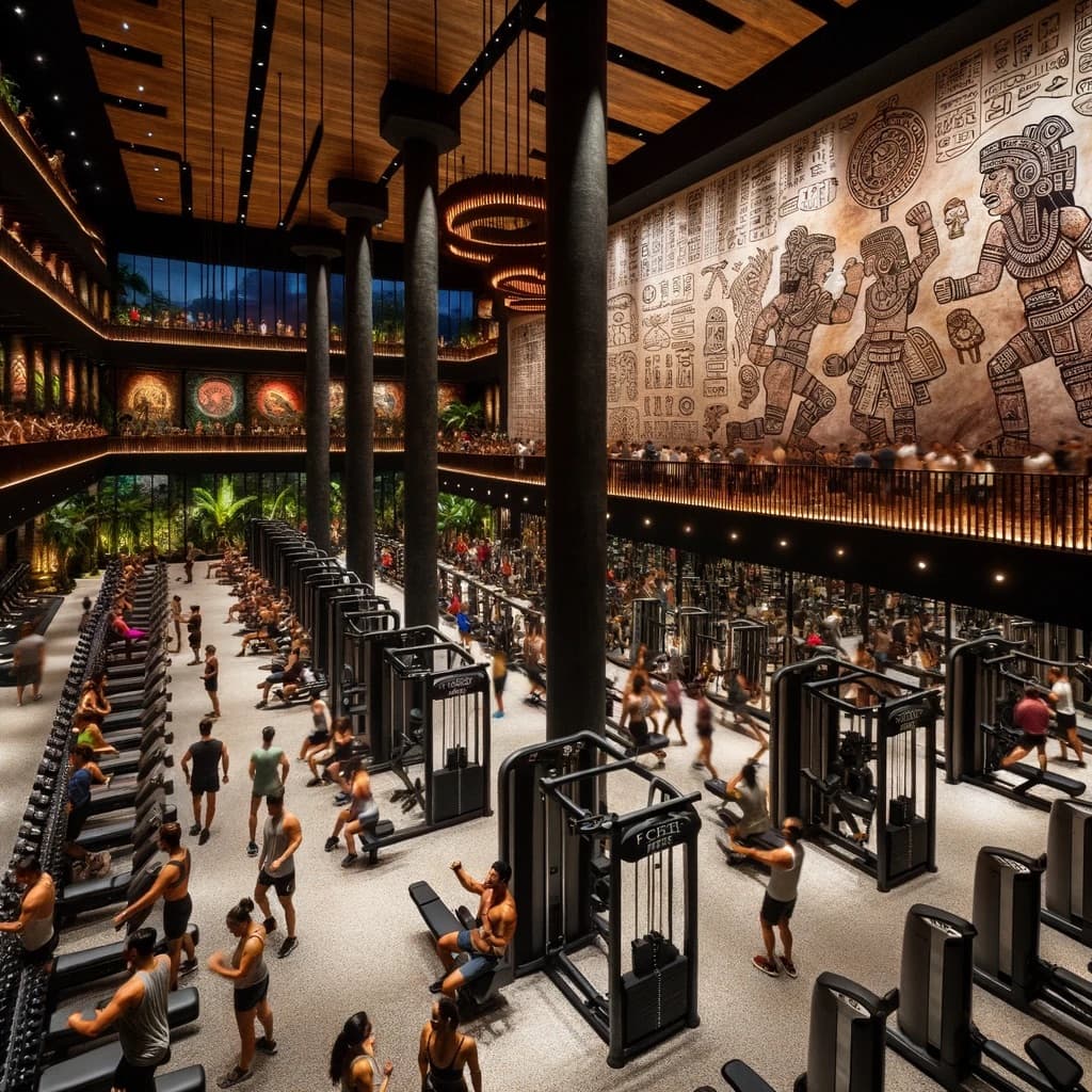 Concept rendering of the Lyceum Mesoamerican hall